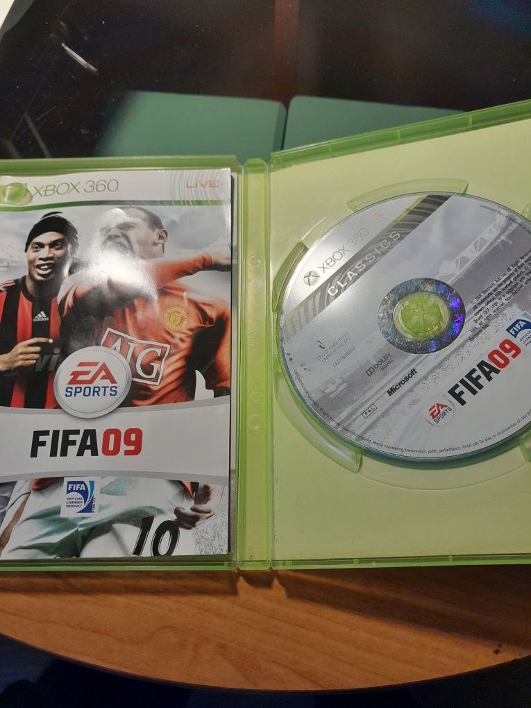 Fifa 09 Wersja polska. Stan BD.X box 360