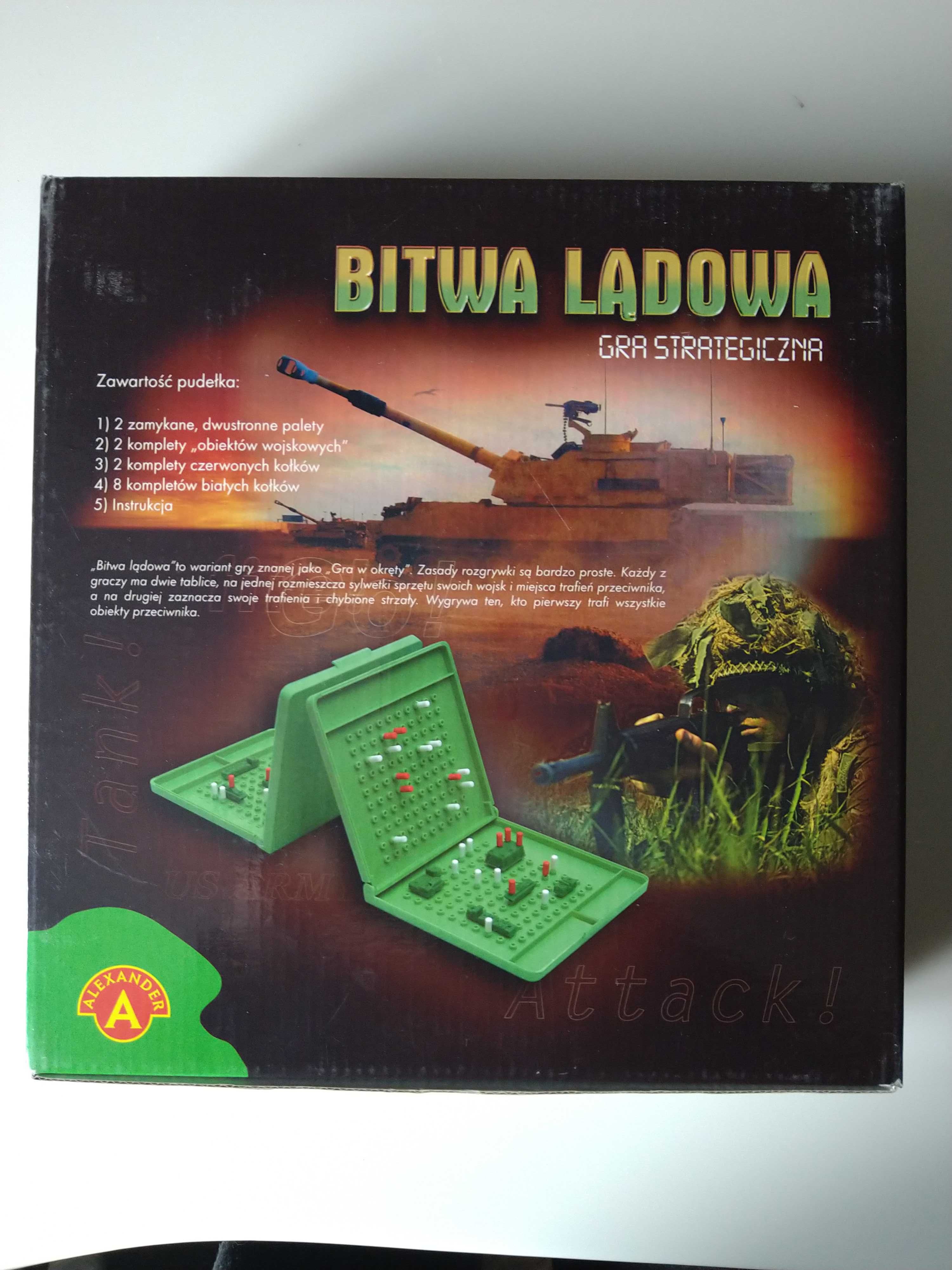 Bitwa Lądowa jak Bitwa Morska - klasyczna gra strategiczna NOWA