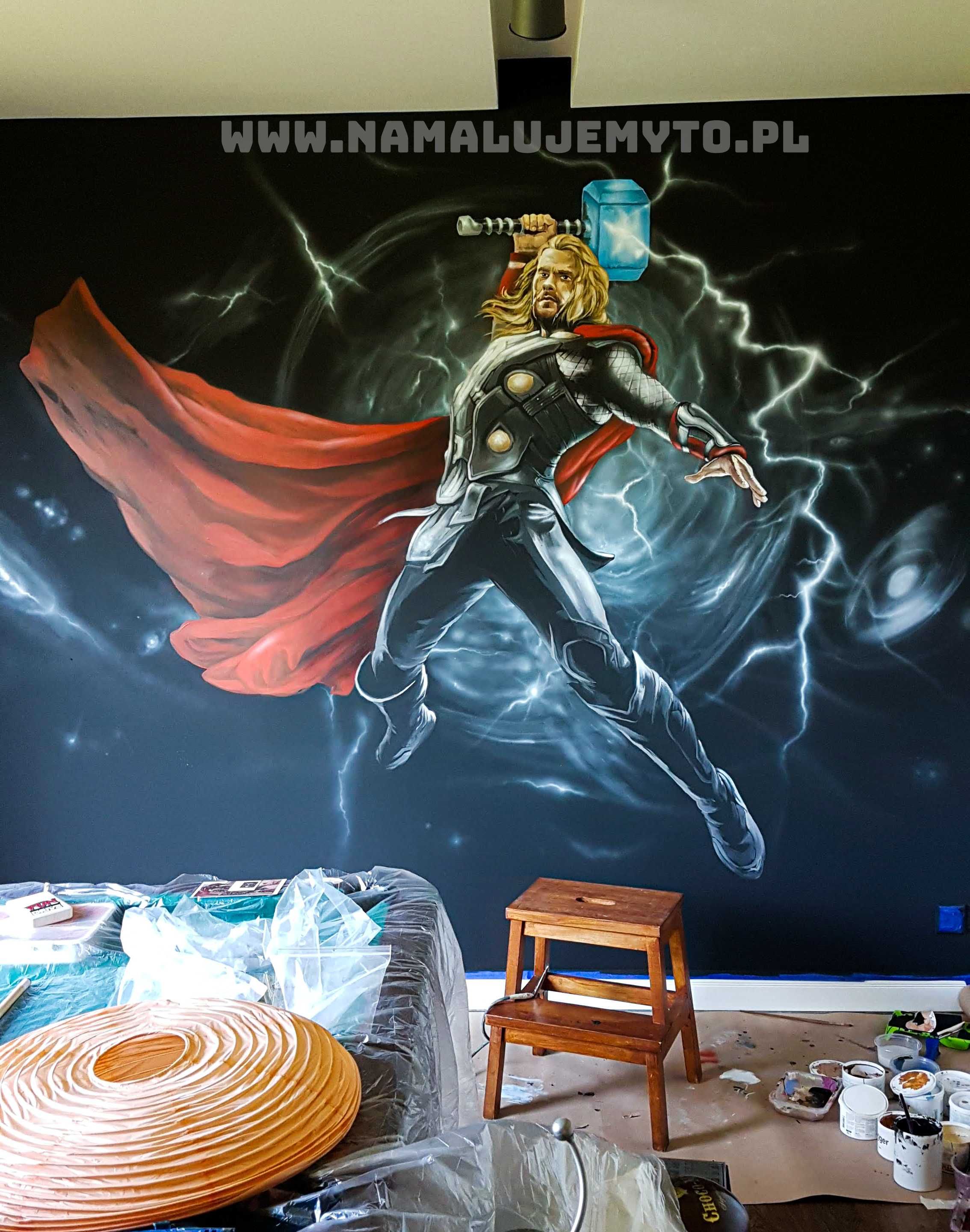 Mural Artystyczne malowanie wnętrz, graffiti, fototapety tynki grafiti