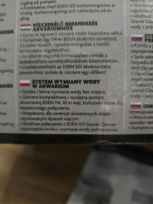 System wymiany wody w akwarium