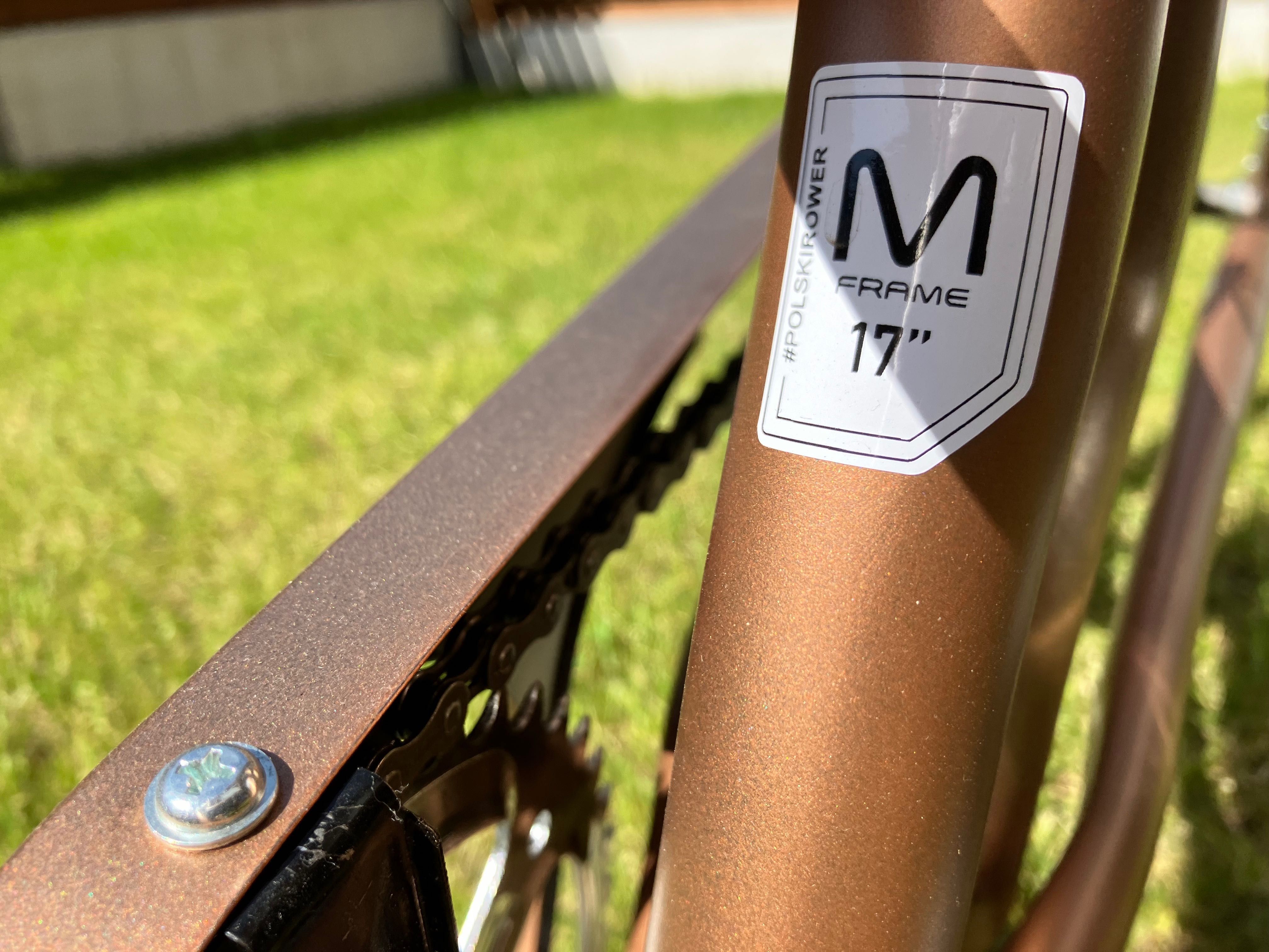 Rower miejski MAXIM MC 1.5.6 28 brązowy na Gwarancji !!