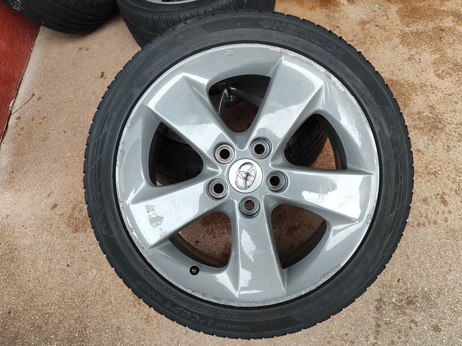 Toyota 5x114 alufelgi Auris, Corolla, Yaris, Avensis OEM koła letnie