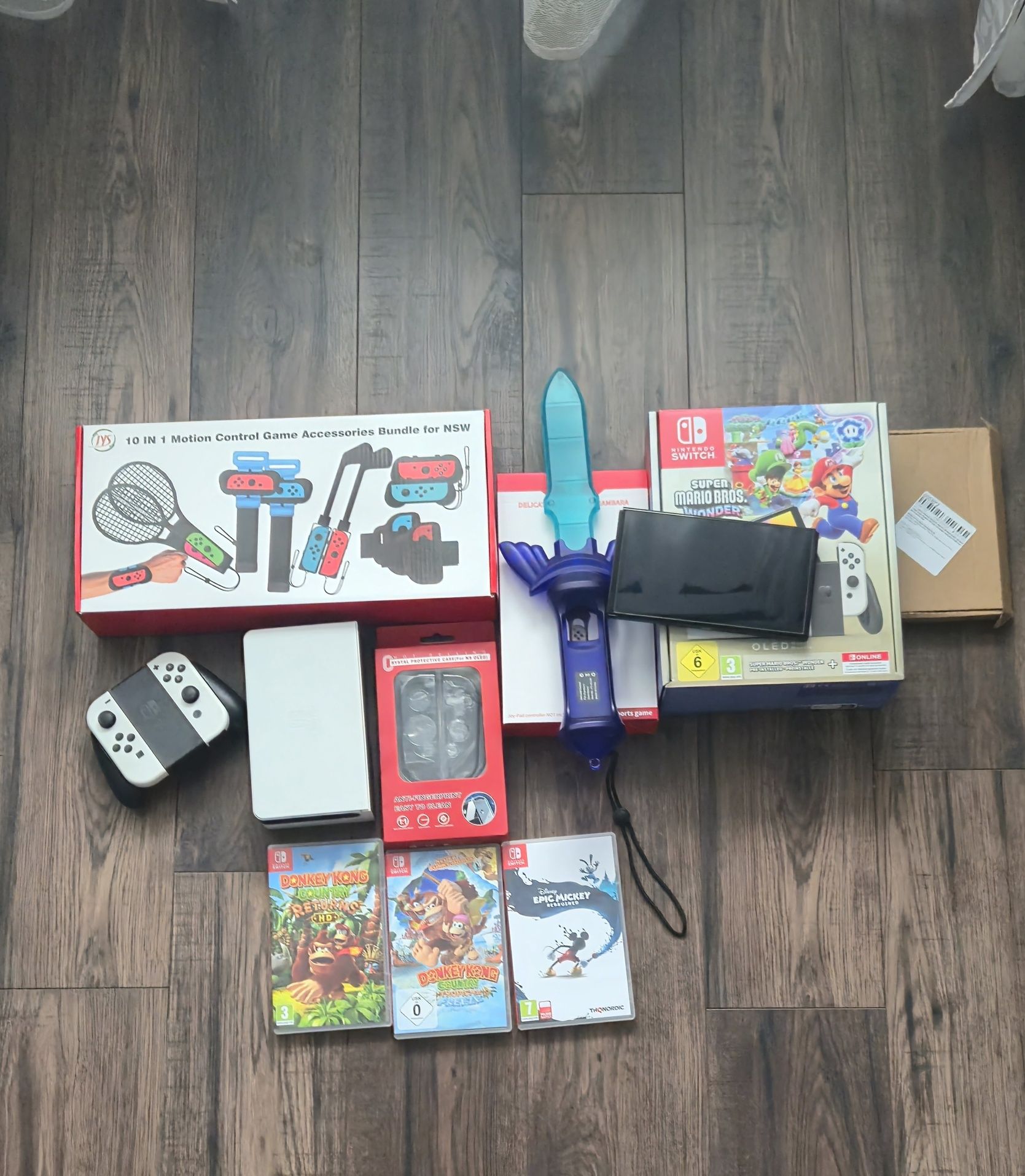 Nintendo switch OLED Mega ZESTAW GWARANCJA
