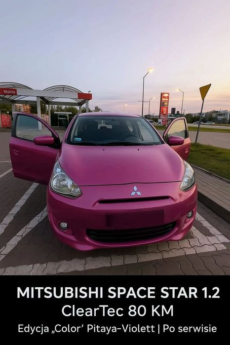 Mitsubishi Space Star MITSUBISHI SPACE STAR 1.2 ClearTec 80 KM | 2015r | Edycja "COLOR"