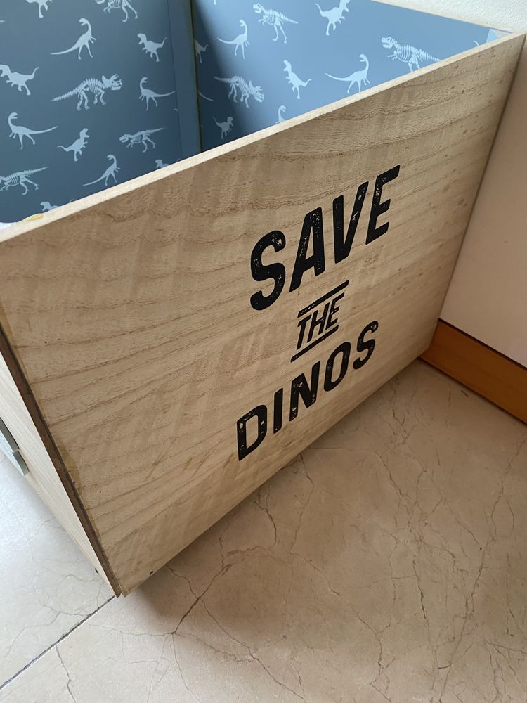Caixa Maison du monde save the dinos