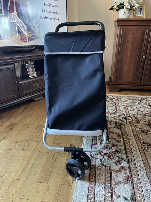 Wózek na zakupy duży, pojemny