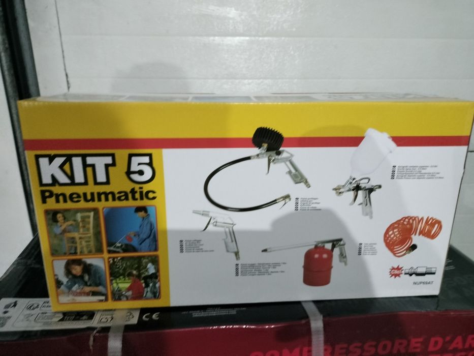 Compressor 24 litros com kit