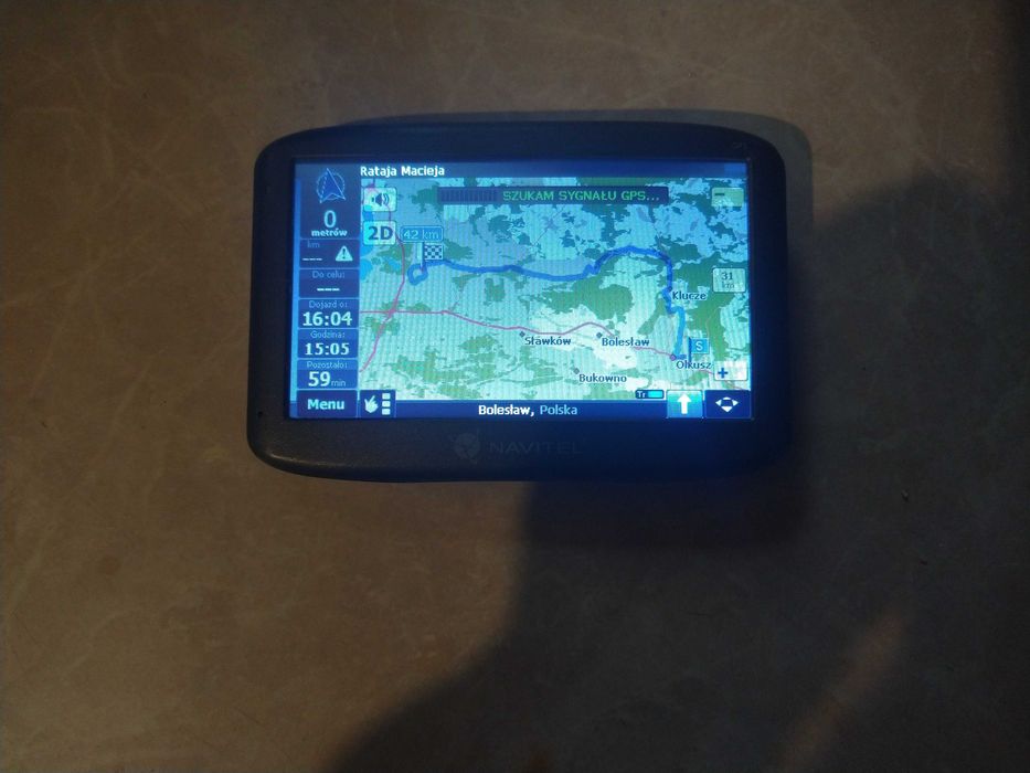NAVITEL E500 , Uchwyt ,Kabel USB Uszkodzona