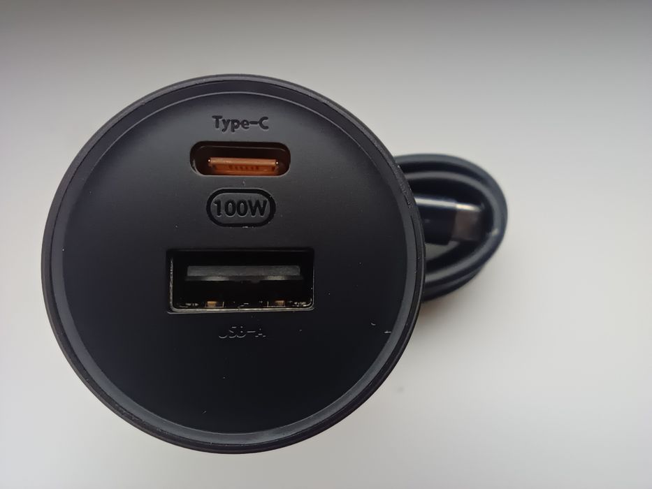 Автомобільний зарядний пристрій Xiaomi Car Charger 100W CC07ZM