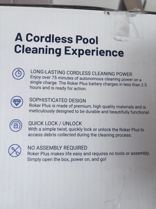 Robot basenowy Seauto bezprzewodowy odkurzacz basenowy roker plus