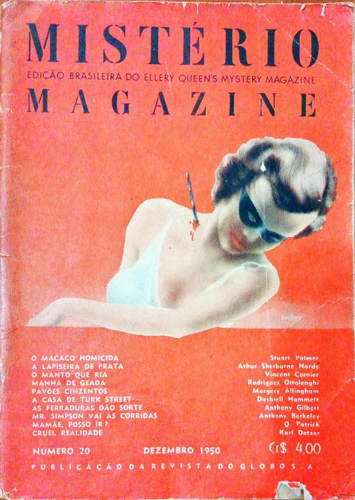 Revista Mistério Magazine 20 dez 1950