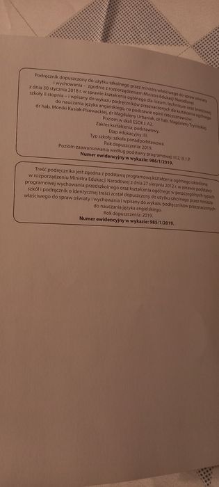 Podręcznik VISION 1