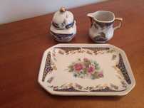 Conjunto Porcelana Bule + Açucareiro T. Limojes
