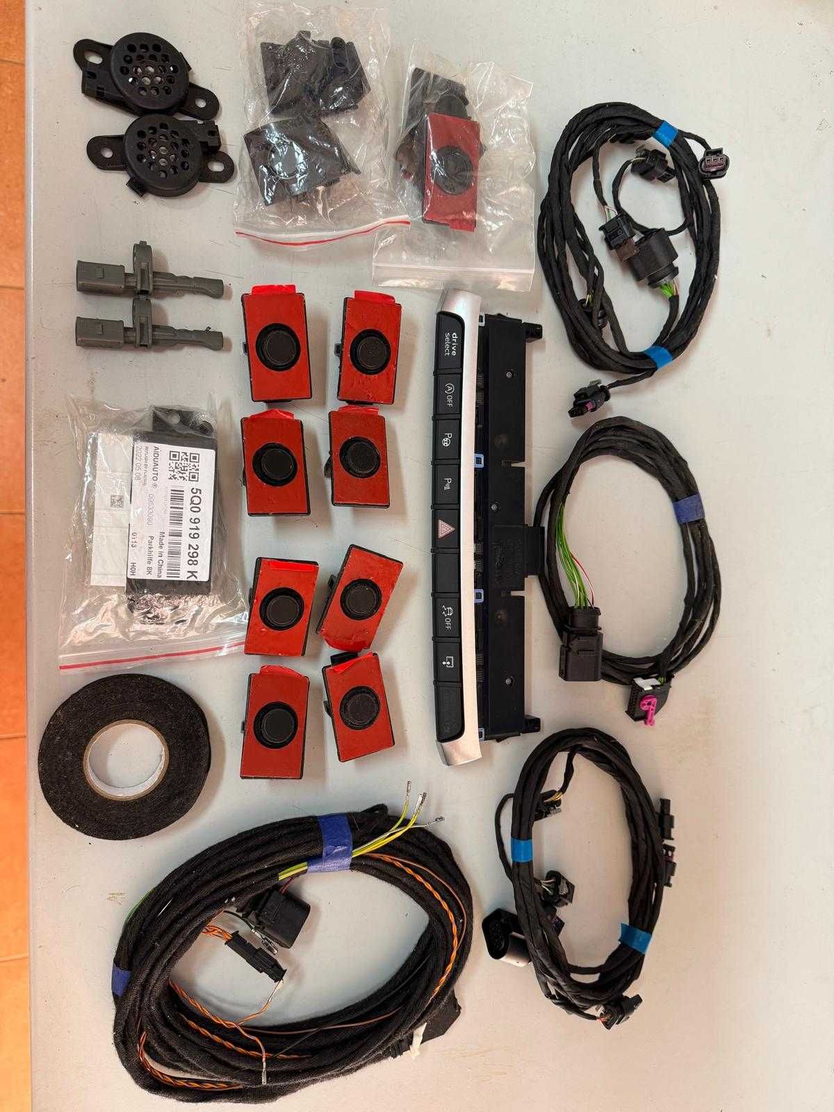Kit sensores completo Estacionamento Audi A3 8v