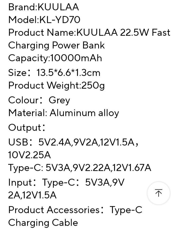 PowerBank 200 000 mAh та зарядний пристрій Baseus 100 w