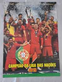 Poster Portugal campeão da liga das nações
