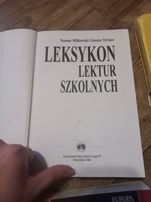 Leksykon lektur, słownik szkolny, Dzieje literatury