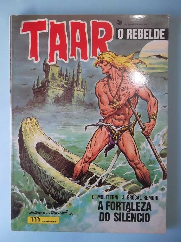 Álbuns de BD TAAR O REBELDE - Edição Meribérica.