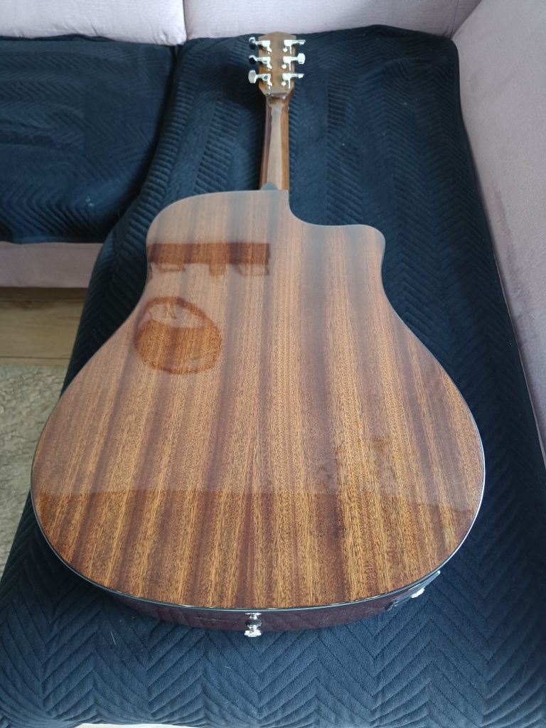 Gitara leworęczna elektro-akustyczna Fender