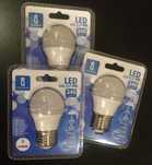 Lâmpada LED E27 4w 6400K 360º 340Lm (NOVO)