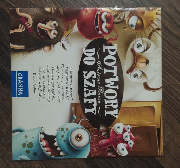 Potwory do szafy gra firmy Granna