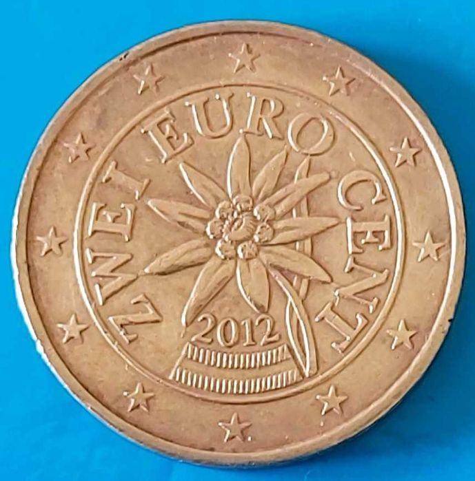 2 Cêntimos de 2012 da Áustria