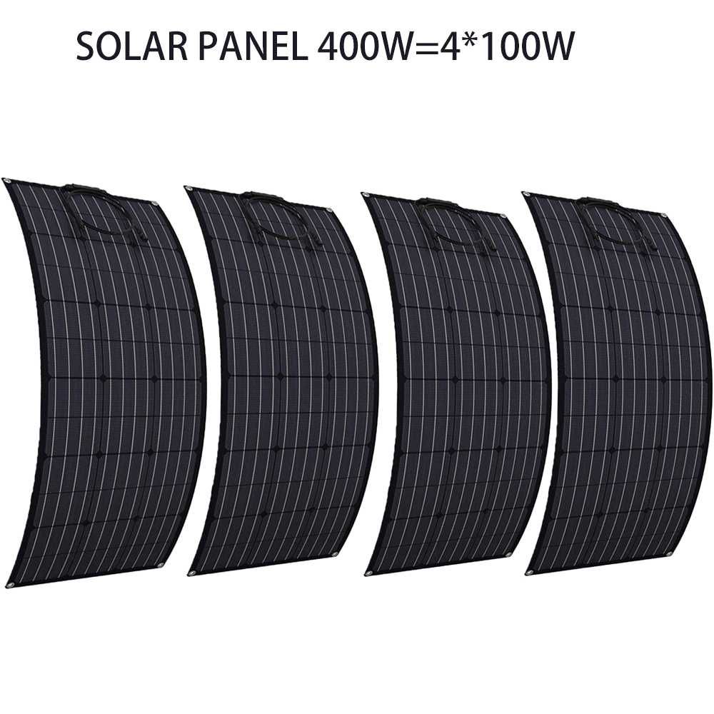 PORTES GRATIS - painel solar flexível 18v 100W - 100% novo