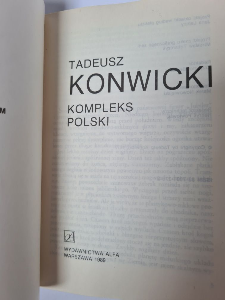Kompleks polski - Tadeusz Konwicki