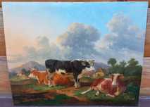Картина "Отдых на лугу" 1847 год
