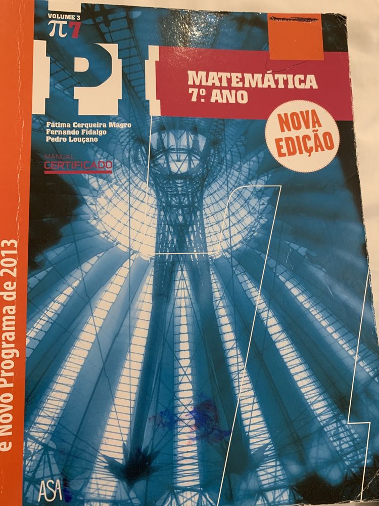 Livros Matematica 7 ano Volume 1- 2-3