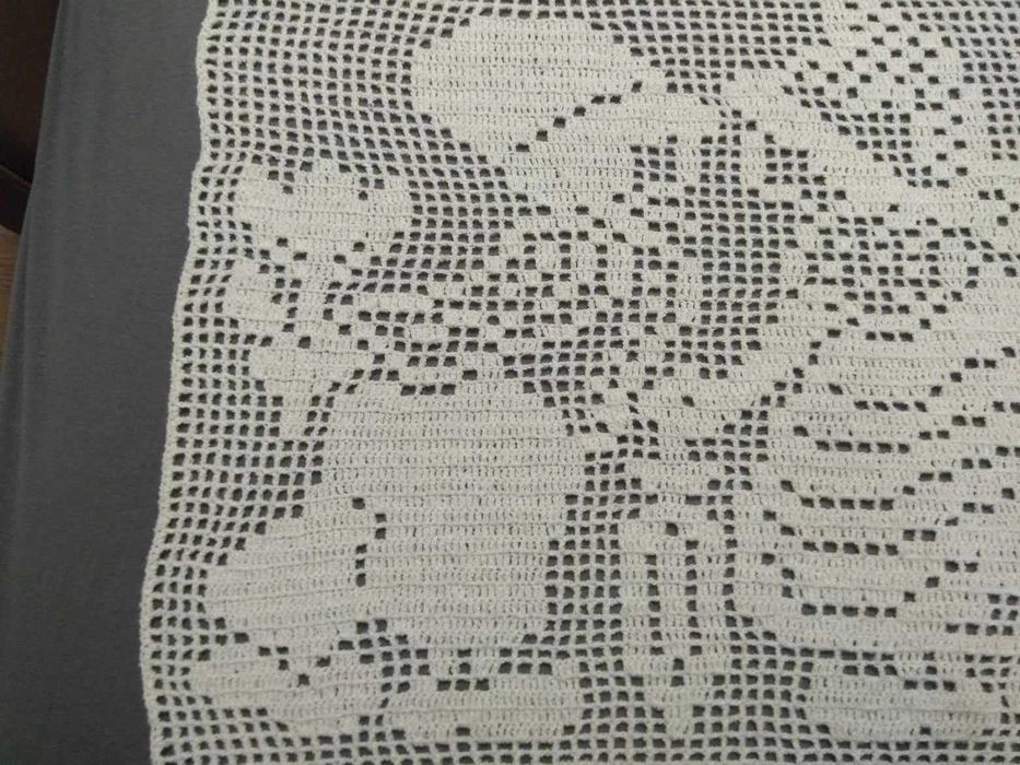 Zawieszka szydełkowa firanka/ok.60 x 60 cm/
WYPRZEDAŻ