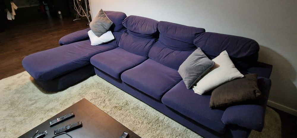 Sofá com chaise longue