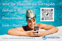 Site de treinos de natação