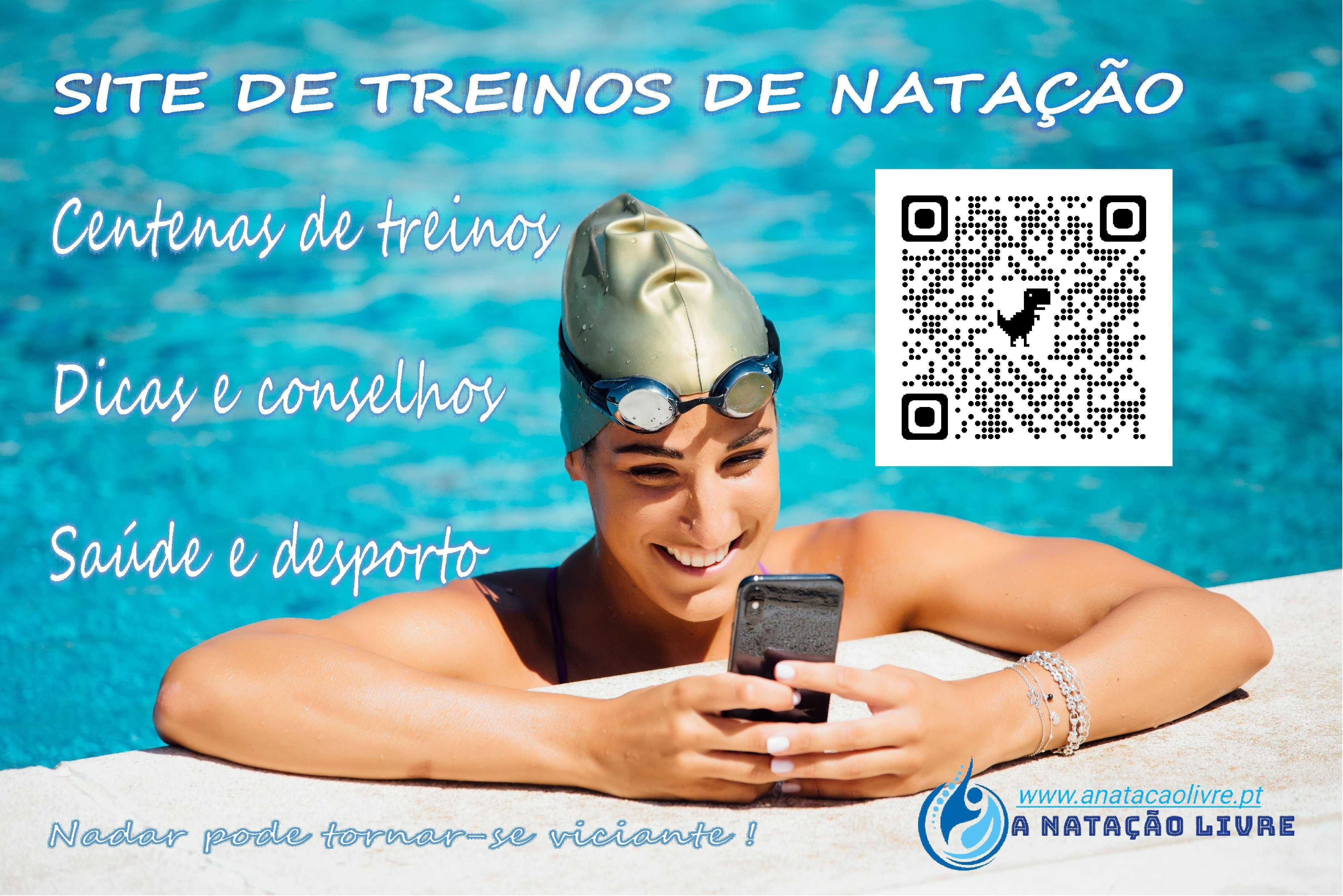 Site de treinos de natação