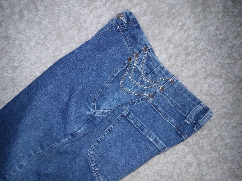 Джинси, штани джинсові на резинці р.xs