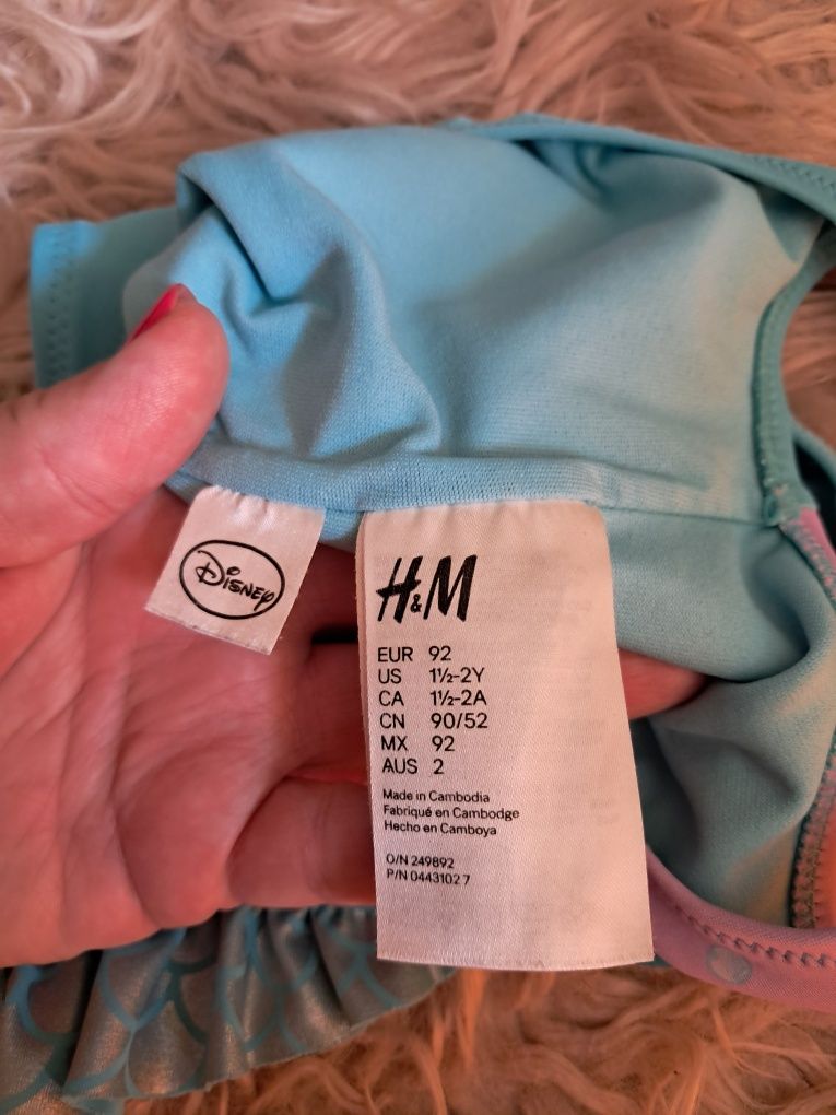 Bajkowy strój kąpielowy z Arielką – Disney x H&M