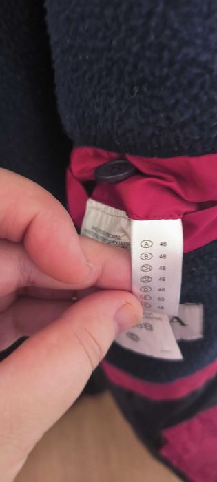 Casaco para o frio vermelho