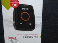 Switel SOS CT8 GPS Tracker Personal Tracker Czarny, pomarańczowy
