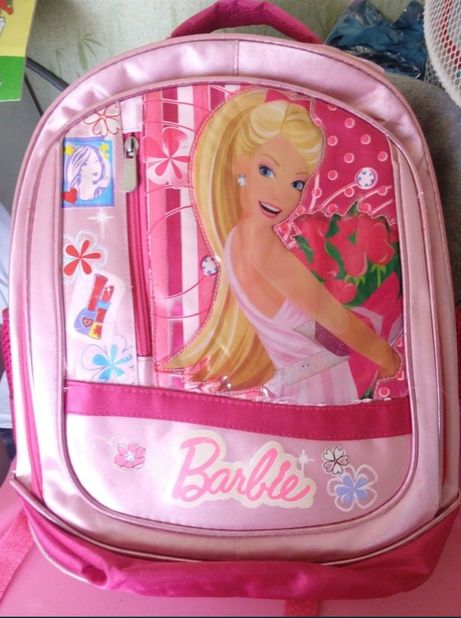 Розовый рюкзак ранец