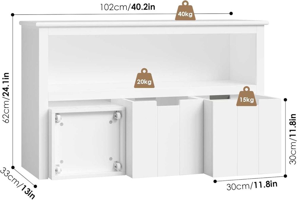 Nowa szafka dziecięca /regał na zabawki/komoda/półka /organizer !N170!