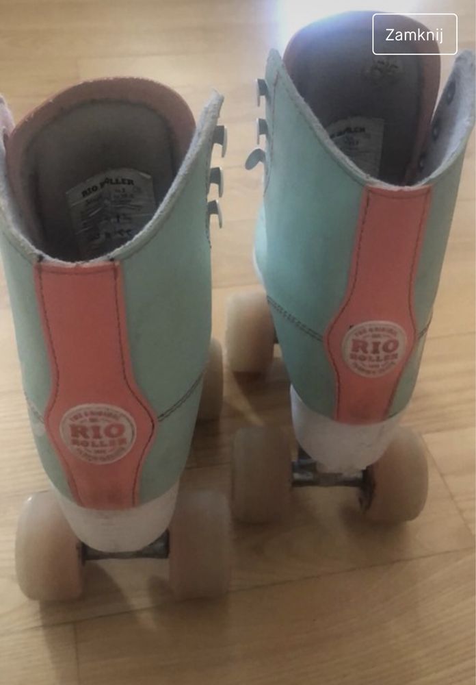 Wrotki Rio Roller rozmiar 35,5