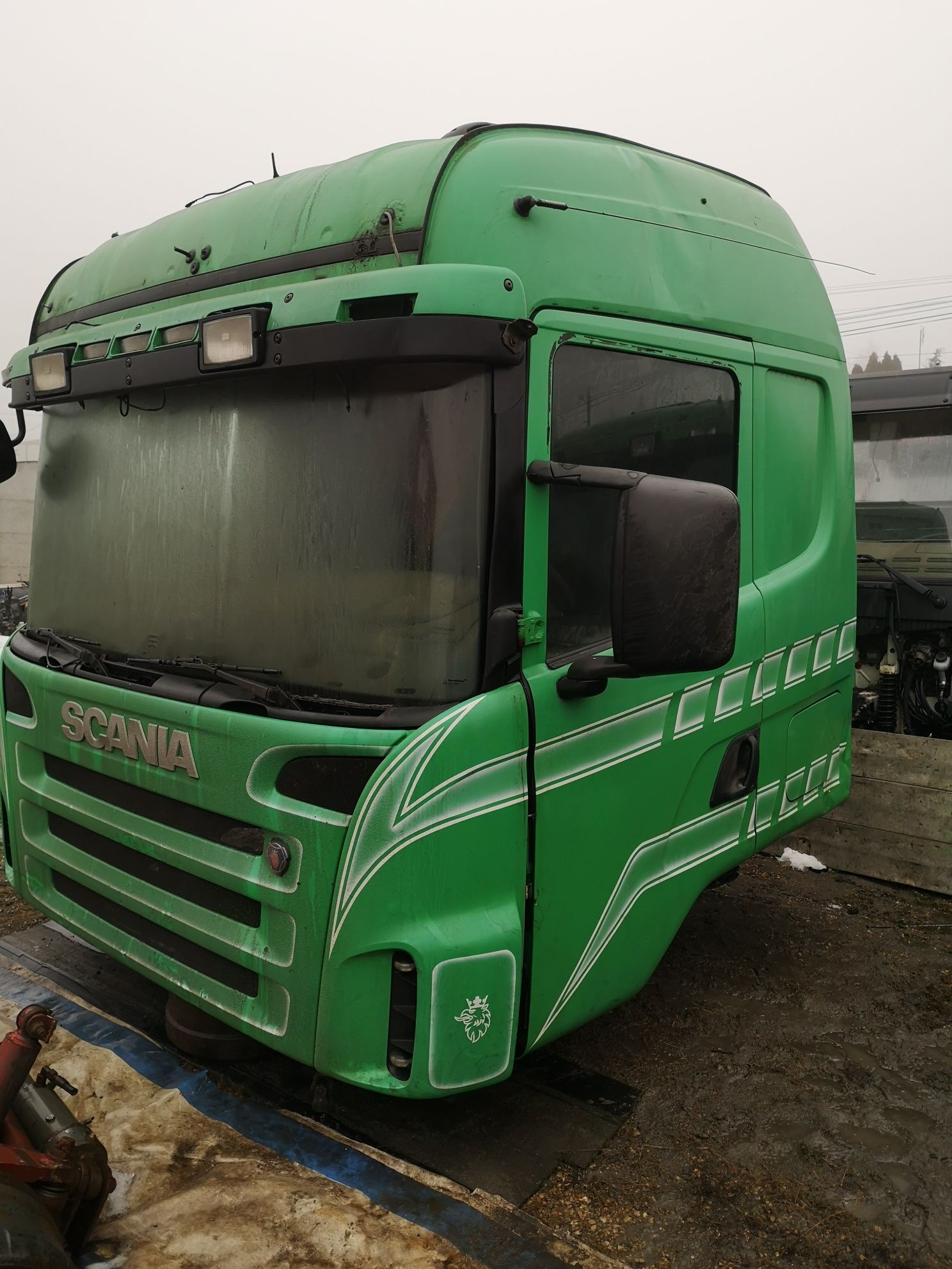 Scania R 580km kabina sypialna TOPLINE 6x4 8x4