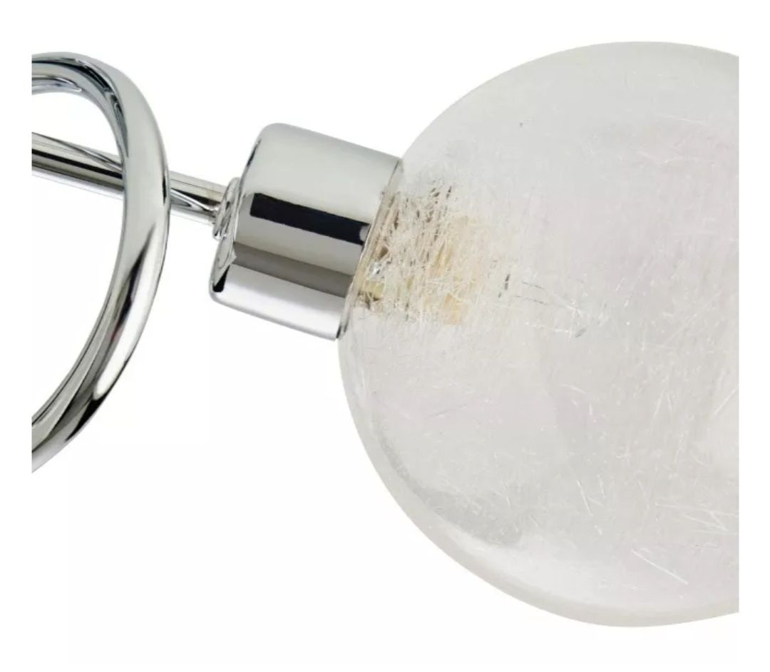 Lampa kolekcjonerska szklany klosz ledowa żarówki gratis