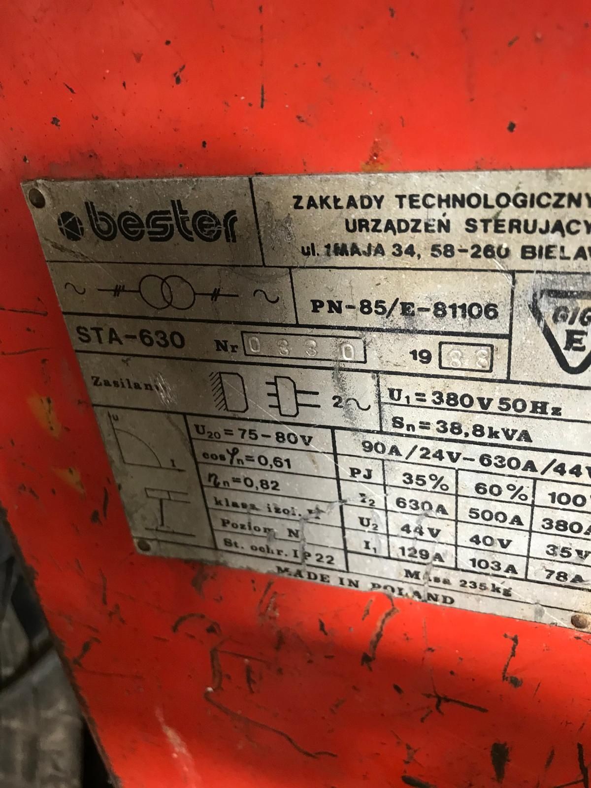 Spawarka elektrodowa Bester