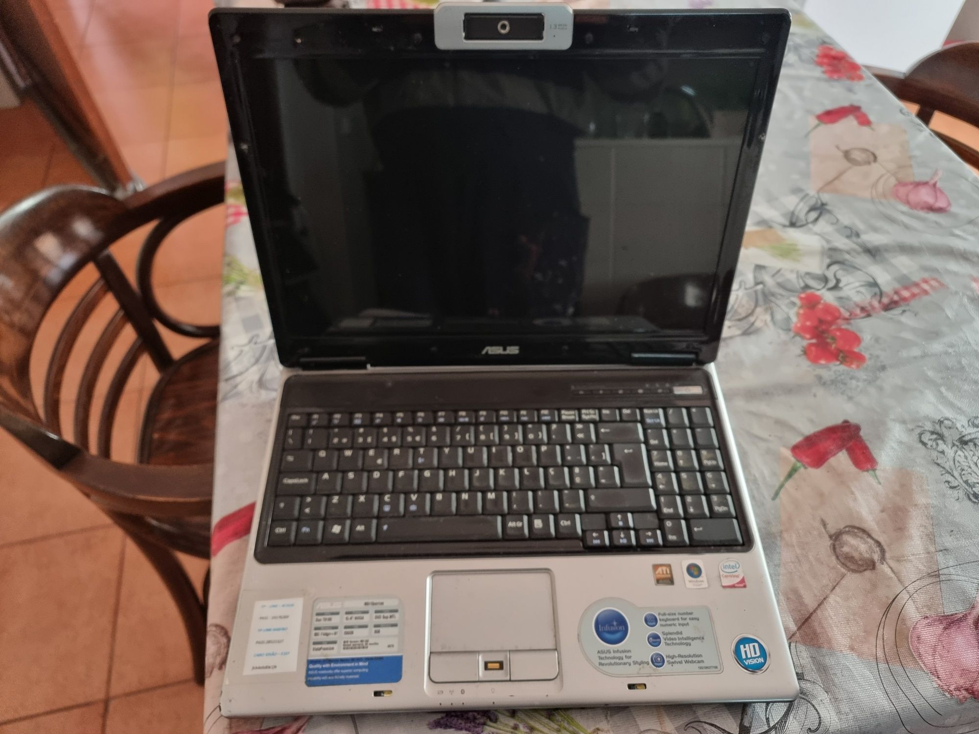 ASUS 51Series para peças