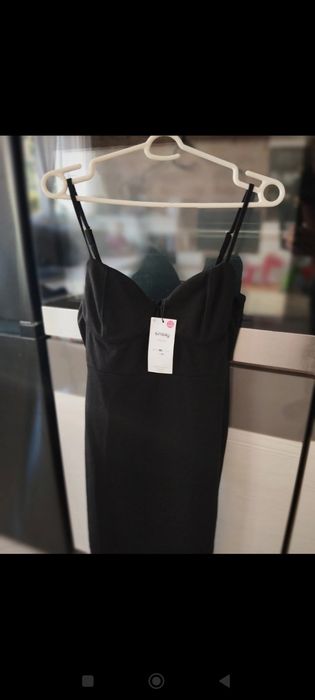 Sukienka czarna elegancka wizytowa Nowa