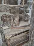 Balança antiga para restauro