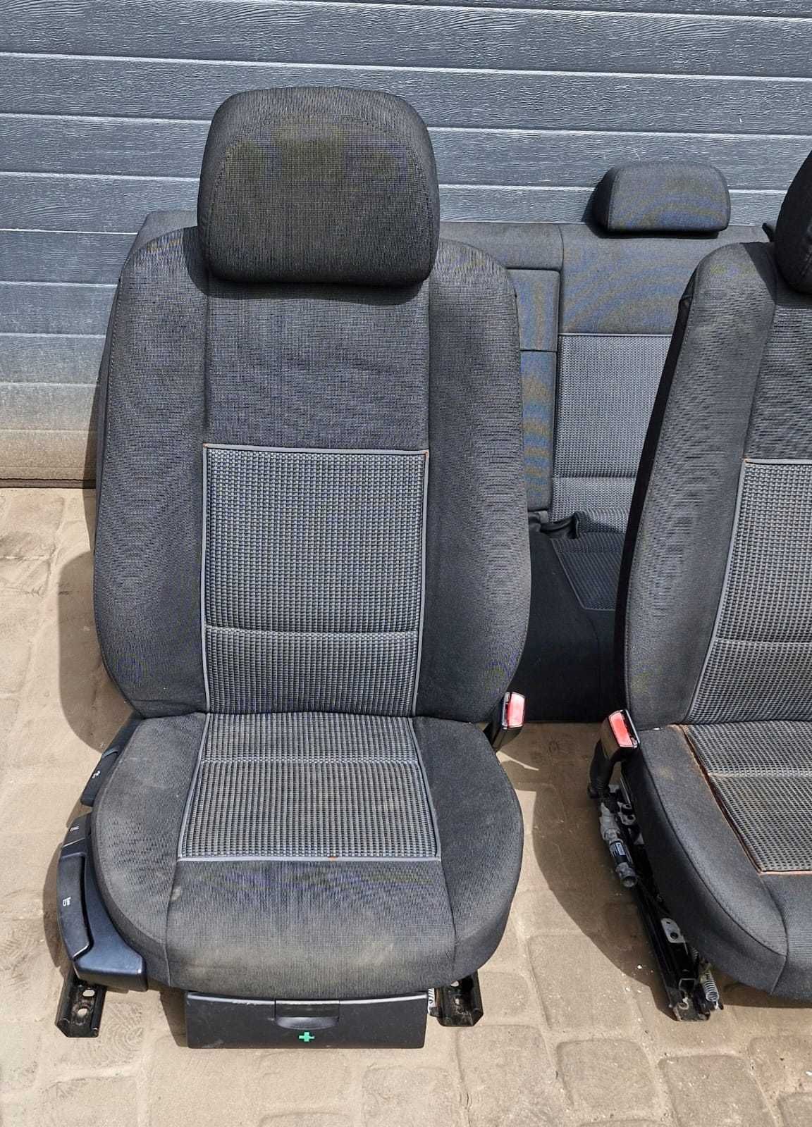Fotele BMW 3 E46 sedan grzane pompowane dzielona kanapa