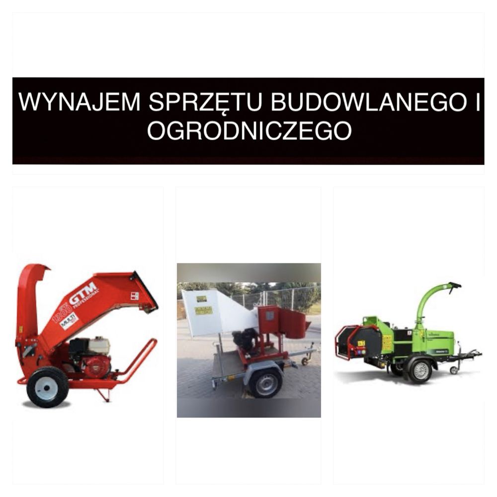 rębak urban/greenmech 150/Honda GTM Wynajem