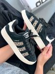 38 р 39 р 40 р Кросівки Adidas Campus Black Leo адидас кампус леопард
